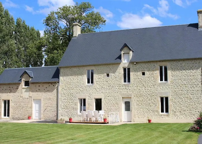 Maison familiale Gîte Omaha Calvados Hébergement de vacances Tour-en-Bessin